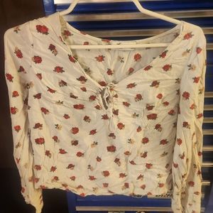 COPY - Womens Size Medium Hollister Floral Crop Top